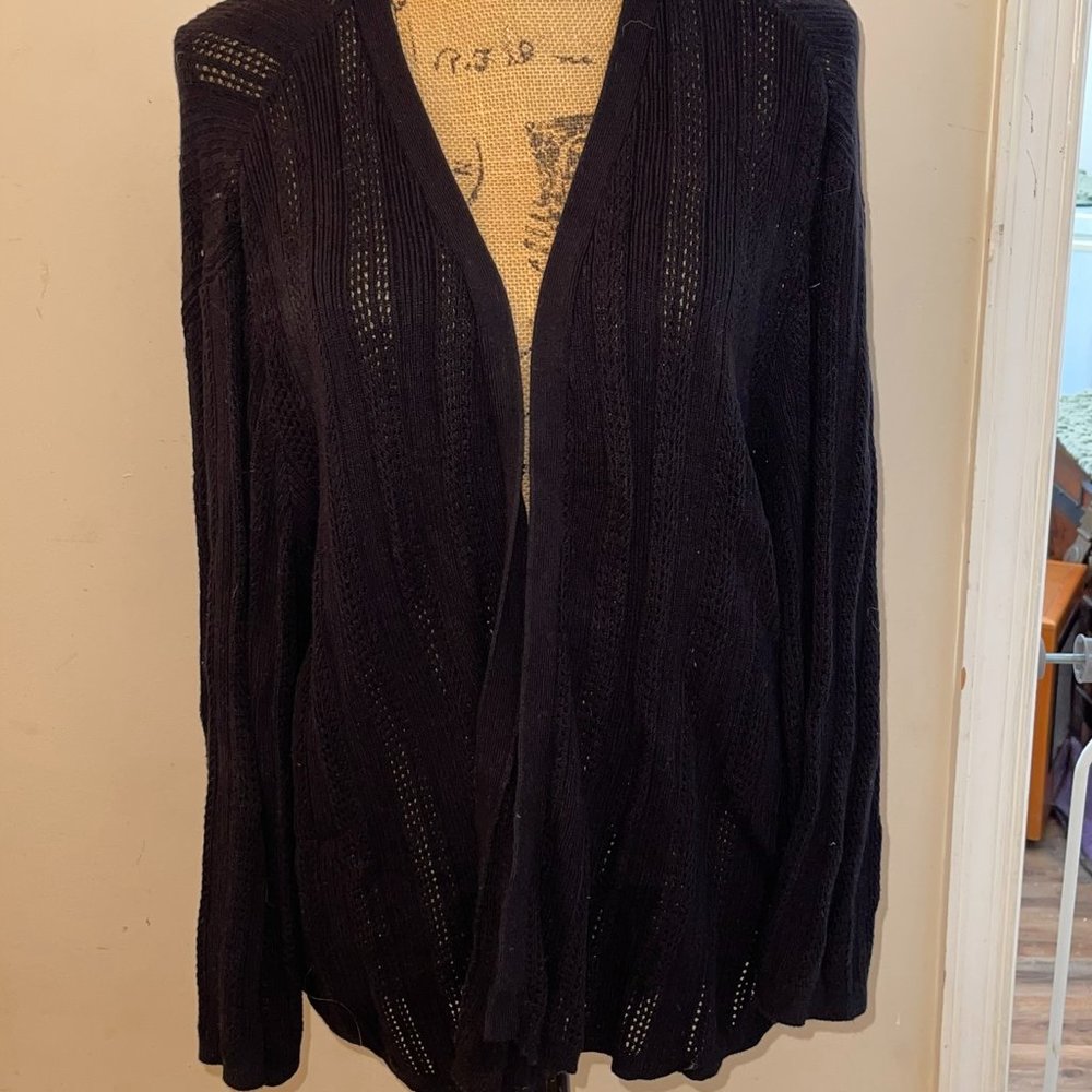 Black Long Sleeved Sweater